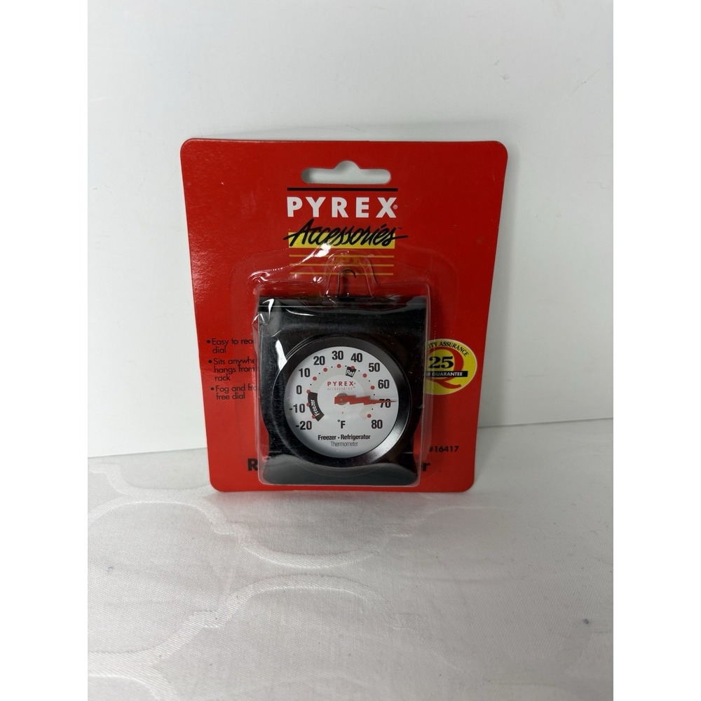 Pyrex Accessories Oven Thermometer 1996 25yr Guarantee Corning Inc. New